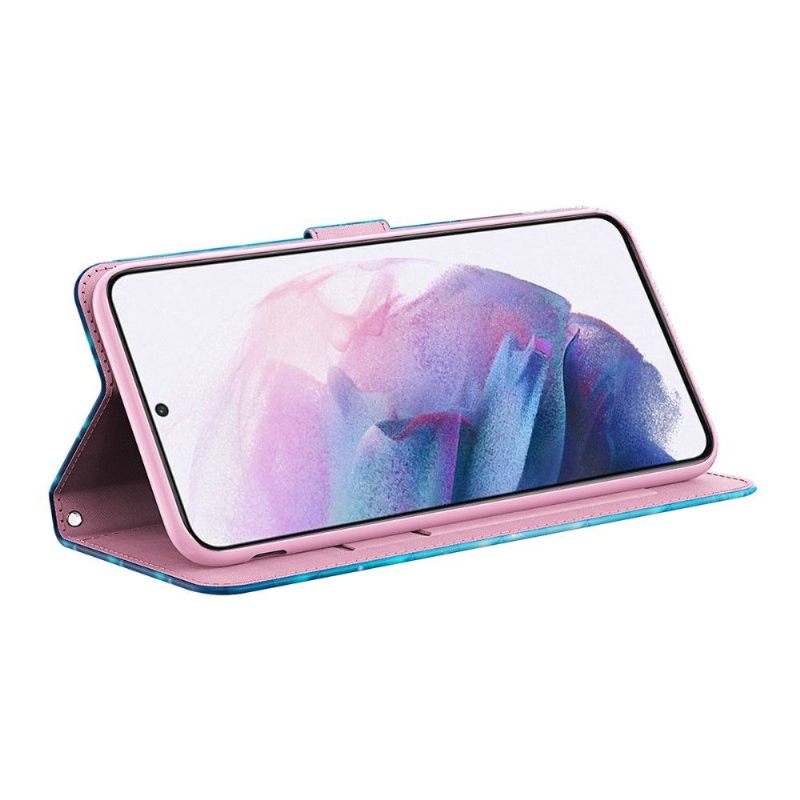 Flip Case voor Google Pixel 6 Pro Aquarel Uil