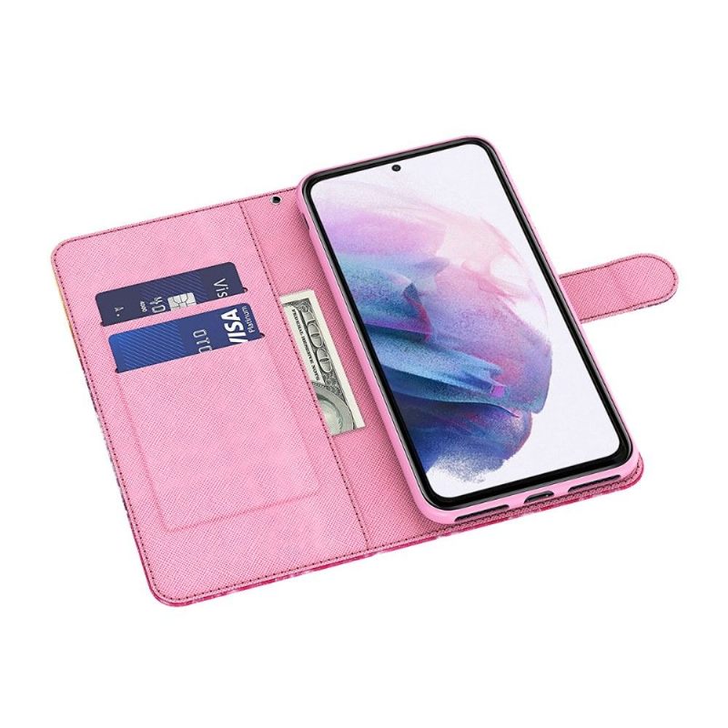 Flip Case voor Google Pixel 6 Pro Aquarel Uil