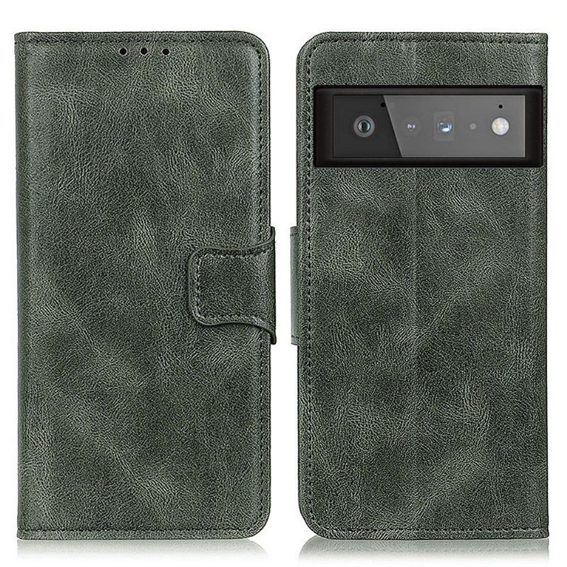 Folio-hoesje voor Google Pixel 6 Pro Faux Leather Folio Stand Functie