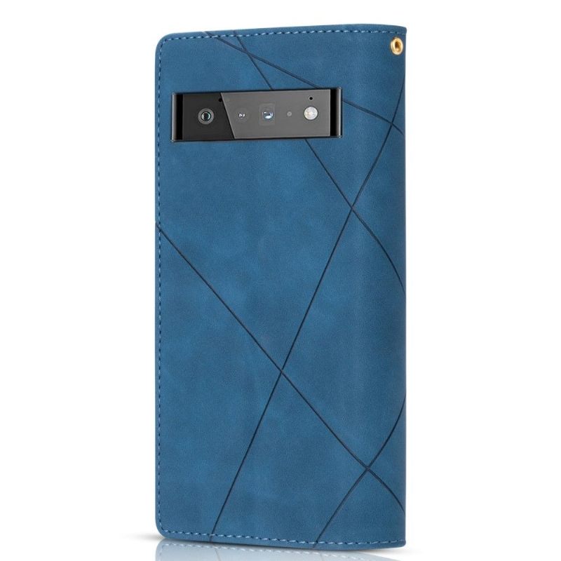 Folio-hoesje voor Google Pixel 6 Pro Portemonnee Célia Faux Leren Portemonnee