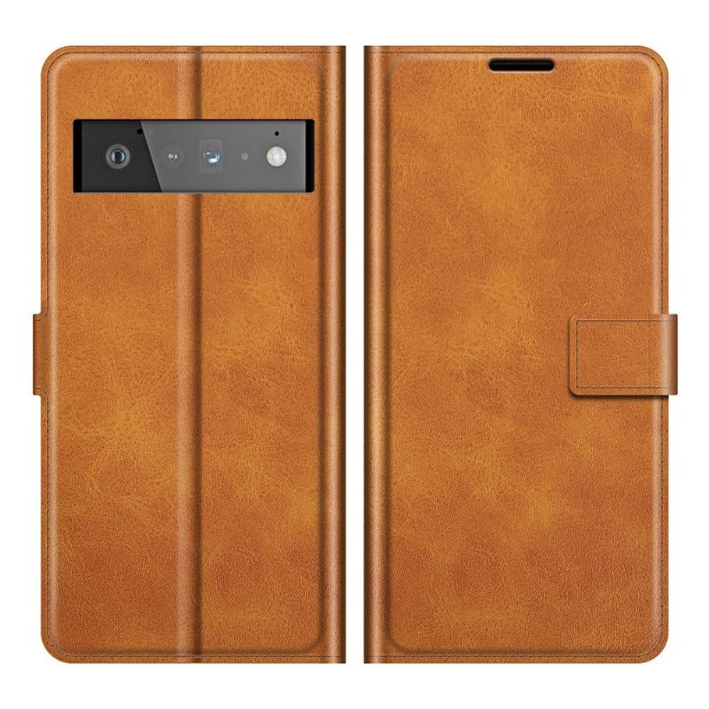 Folio-hoesje voor Google Pixel 6 Pro Portemonnee Leren Leerstijl