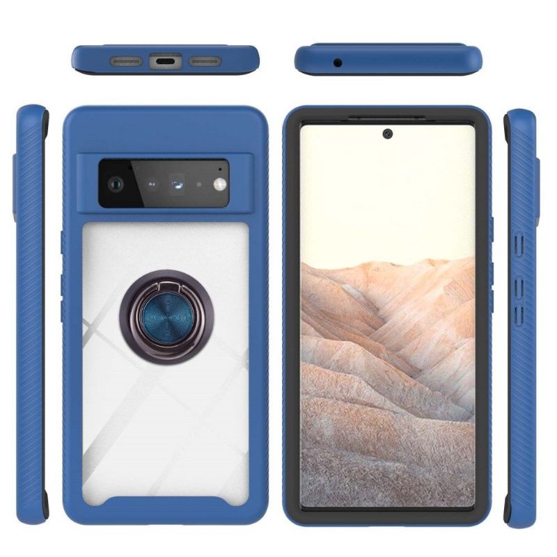 Hoesje voor Google Pixel 6 Pro Urban-serie Met Ring