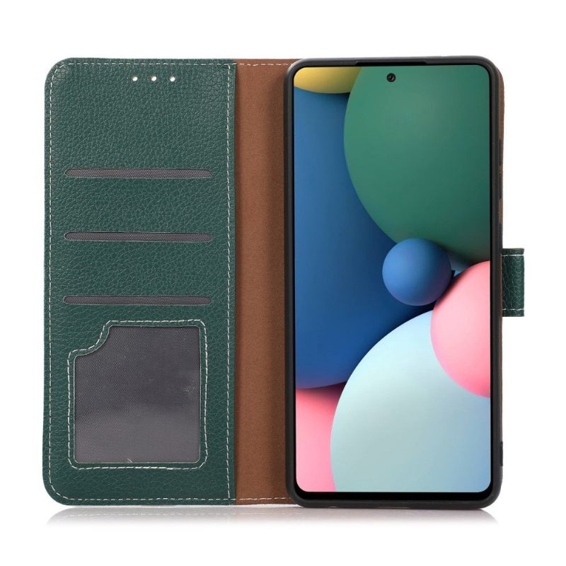 Leren Hoesje voor Google Pixel 6 Pro Nerfachtig Kunstleer