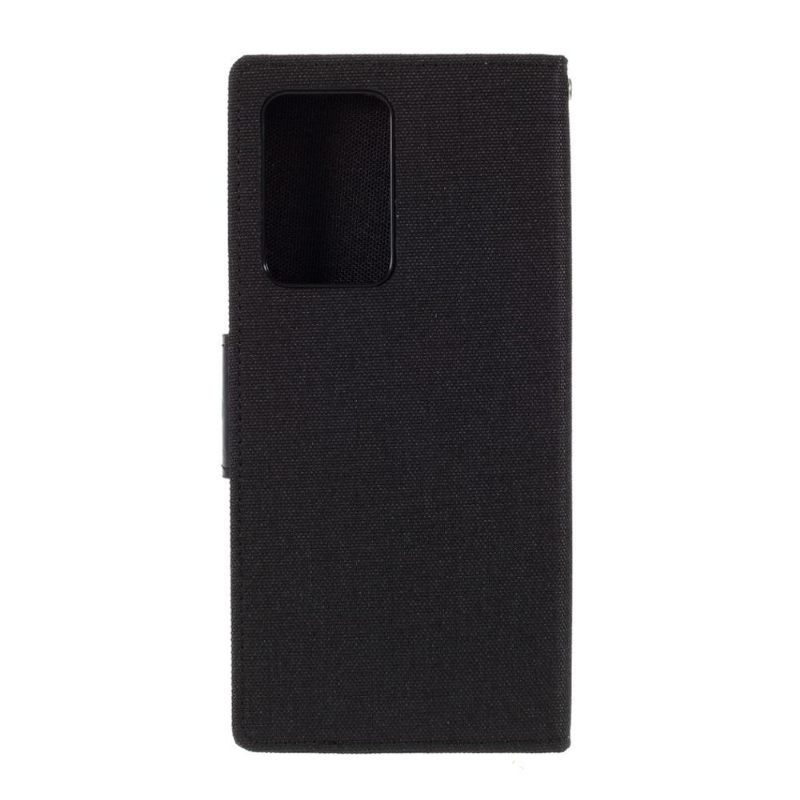 Case voor Samsung Galaxy Note 20 Ultra Bescherming Mercurius Canvas