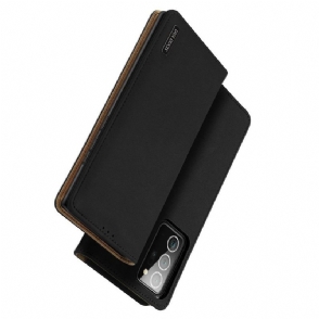 Folio-hoesje voor Samsung Galaxy Note 20 Ultra Anti-fall Wens Dux Ducis Premium