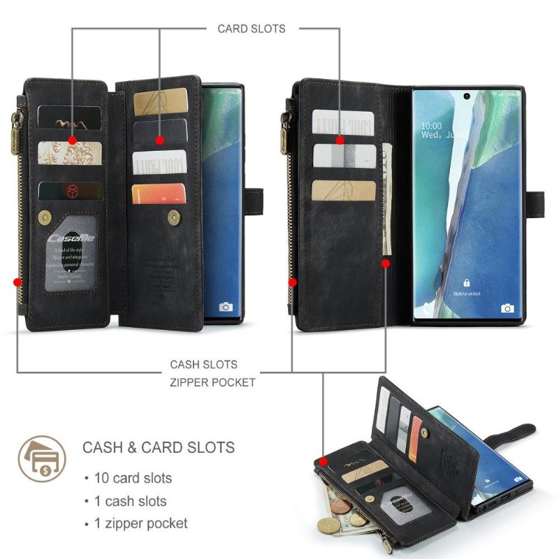 Folio-hoesje voor Samsung Galaxy Note 20 Ultra C30-serie Kaarthouder