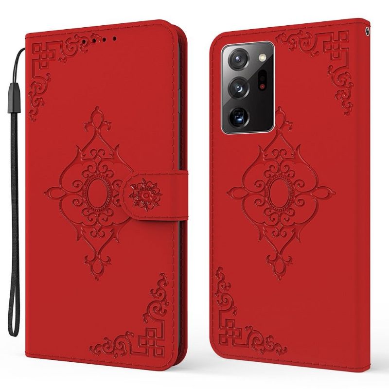 Folio-hoesje voor Samsung Galaxy Note 20 Ultra Lena Barok