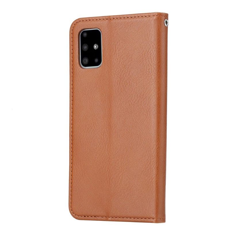 Folio-hoesje voor Samsung Galaxy Note 20 Ultra Leren Effect Stand Case