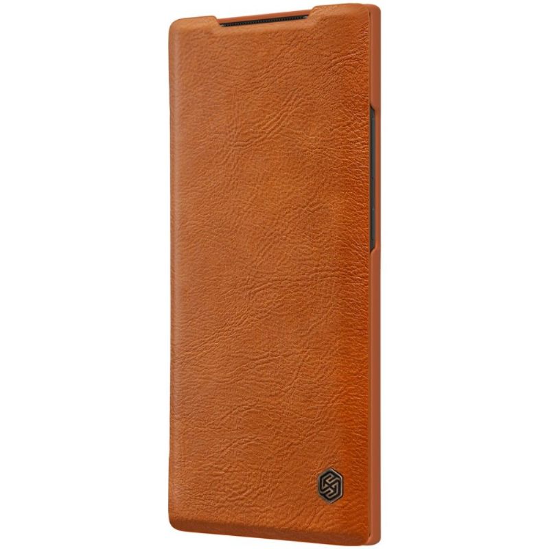 Folio-hoesje voor Samsung Galaxy Note 20 Ultra Qin Ledereffect - Havana