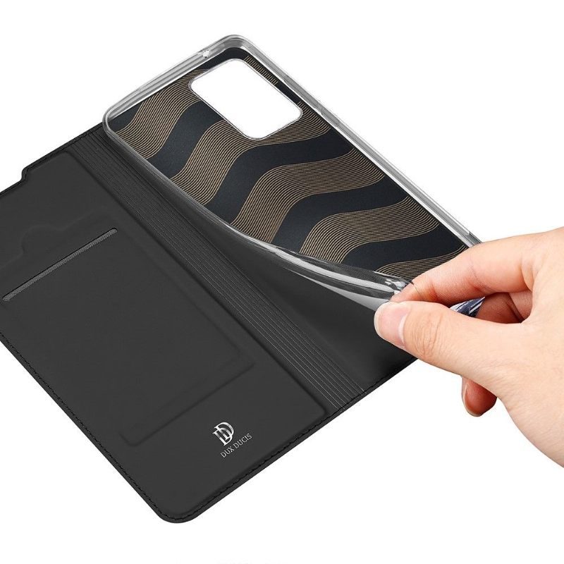 Folio-hoesje voor Samsung Galaxy Note 20 Ultra Satijnen Coating