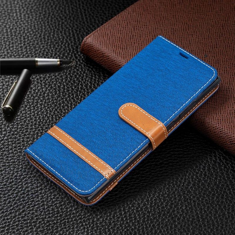 Folio-hoesje voor Samsung Galaxy Note 20 Ultra Stoffen Bekleding