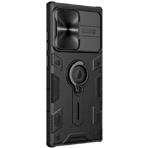 Hoesje voor Samsung Galaxy Note 20 Ultra Armor Case Met Lens Cover