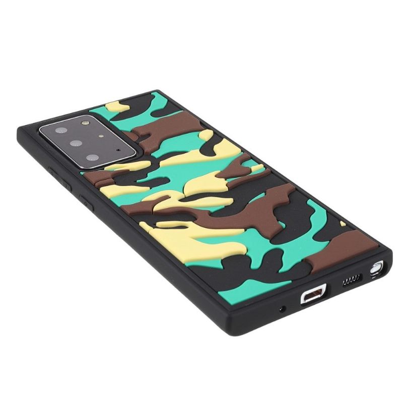 Telefoonhoesje voor Samsung Galaxy Note 20 Ultra Bescherming Robuuste Militaire Camouflage