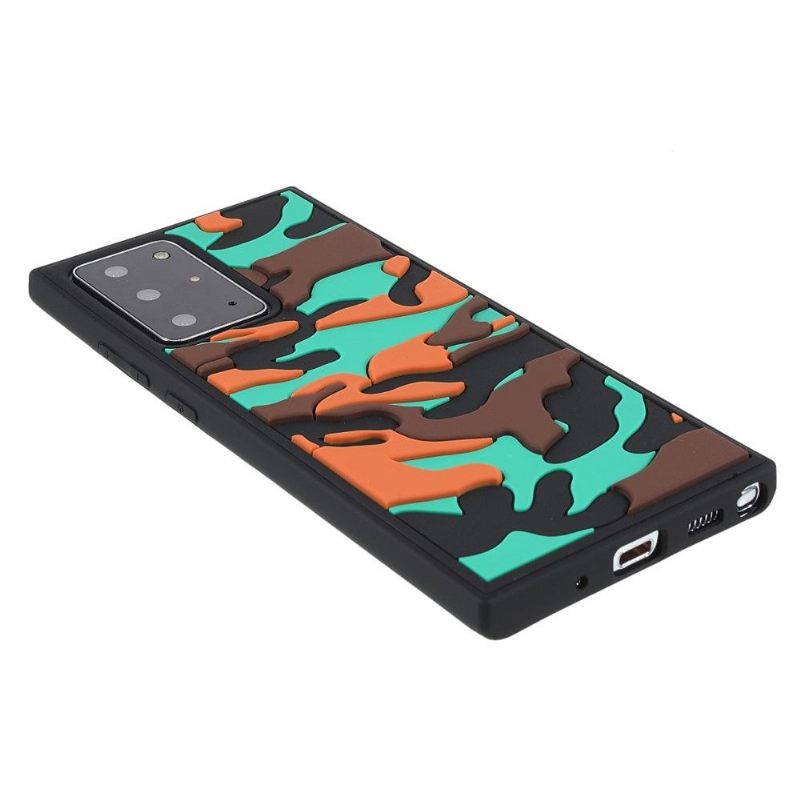 Telefoonhoesje voor Samsung Galaxy Note 20 Ultra Bescherming Robuuste Militaire Camouflage