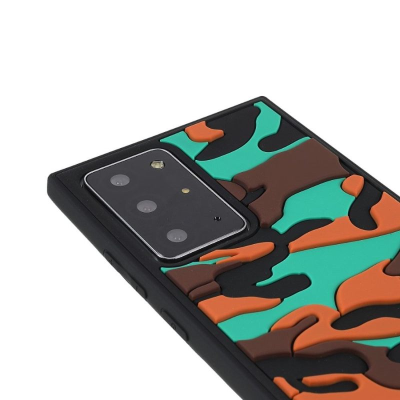 Telefoonhoesje voor Samsung Galaxy Note 20 Ultra Bescherming Robuuste Militaire Camouflage
