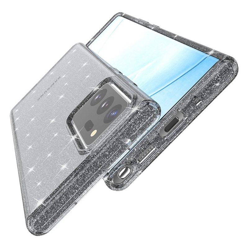 Telefoonhoesje voor Samsung Galaxy Note 20 Ultra Bescherming Sprankelende Pailletten