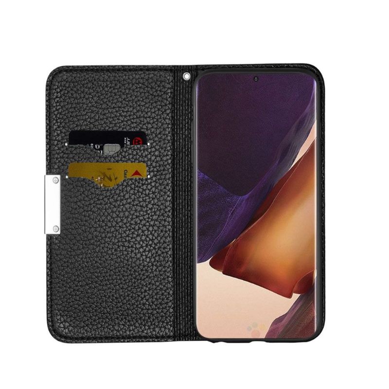 Telefoonhoesje voor Samsung Galaxy Note 20 Ultra Folio-hoesje Nerfachtig Kunstleer