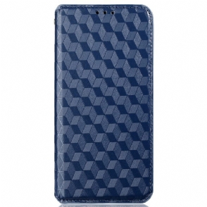 Bescherming Hoesje voor Honor 70 Folio-hoesje 3d Kubussen