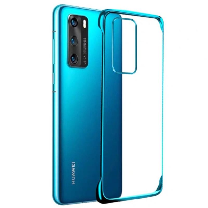 Hoesje voor Huawei P40 Transparant Met Riem