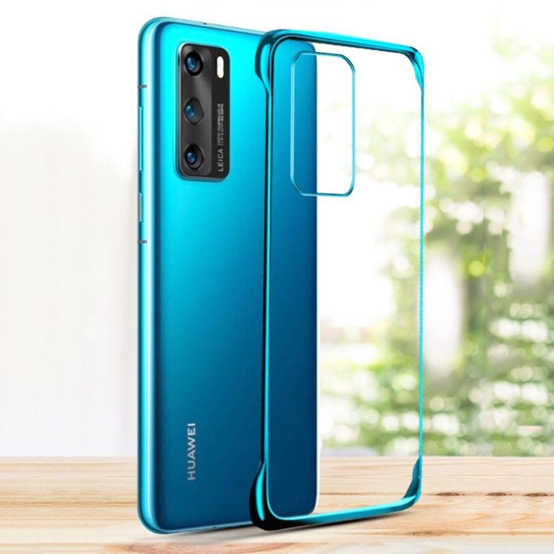 Hoesje voor Huawei P40 Transparant Met Riem