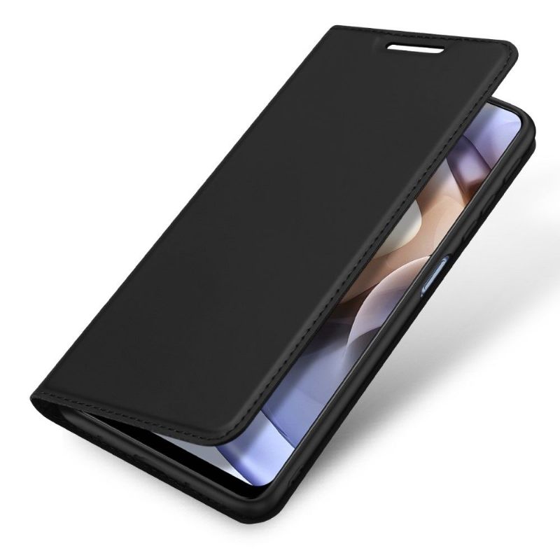 Case voor Motorola Moto G31 / Moto G41 Zakelijk Satijneffect