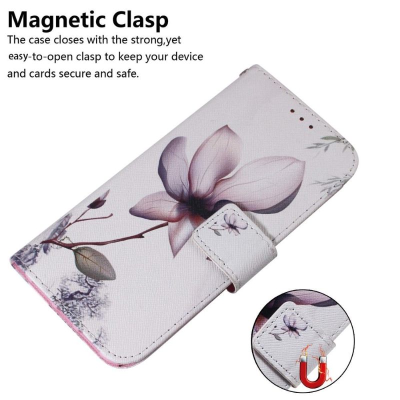 Cover voor Motorola Moto G31 / Moto G41 Wilde Bloem