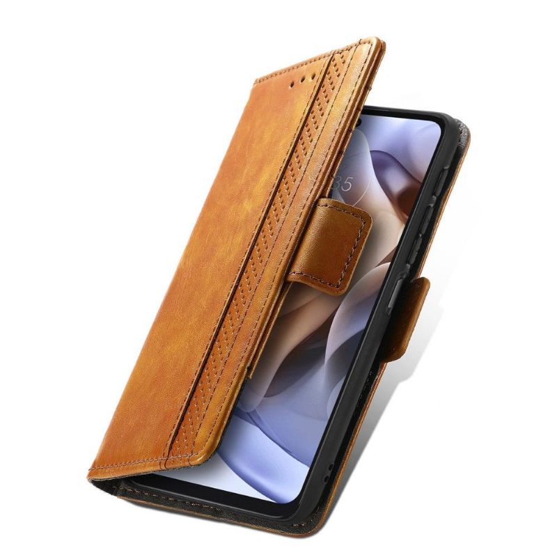 Flip Case voor Motorola Moto G31 / Moto G41 Folio-hoesje Zakelijk Omdraaien
