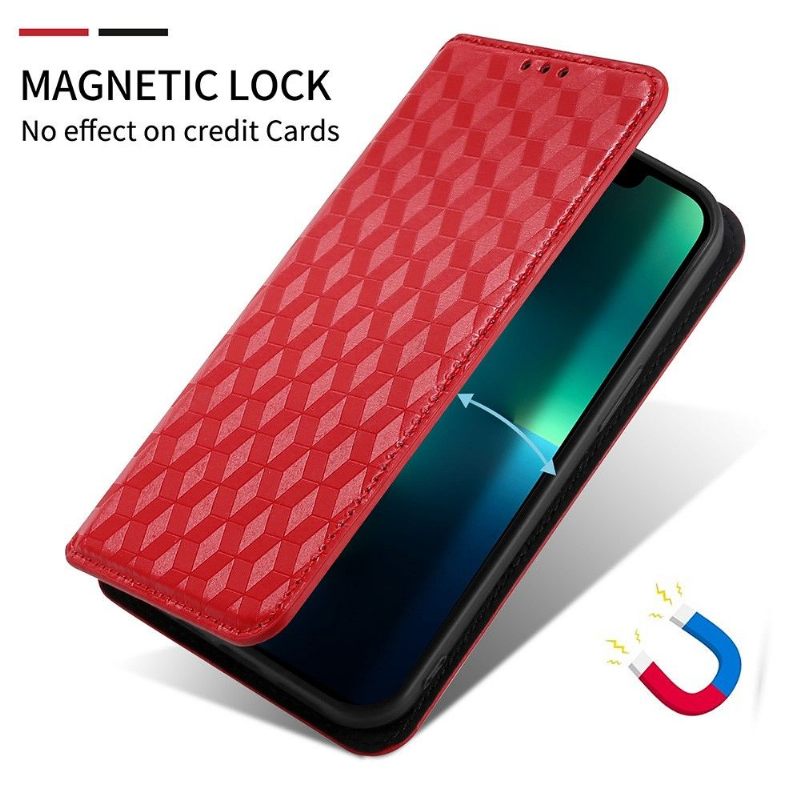 Folio-hoesje voor Motorola Moto G31 / Moto G41 Anti-fall Ontwerpgeometrie