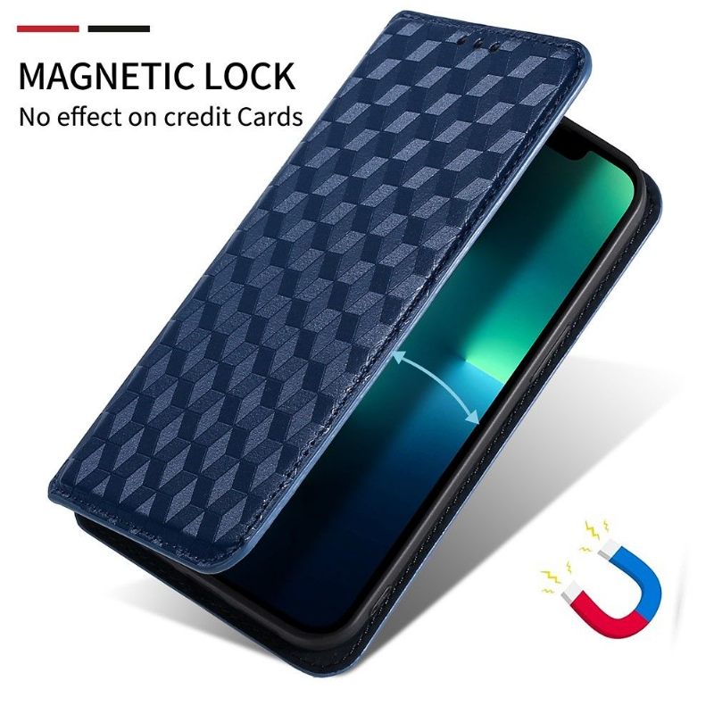 Folio-hoesje voor Motorola Moto G31 / Moto G41 Anti-fall Ontwerpgeometrie