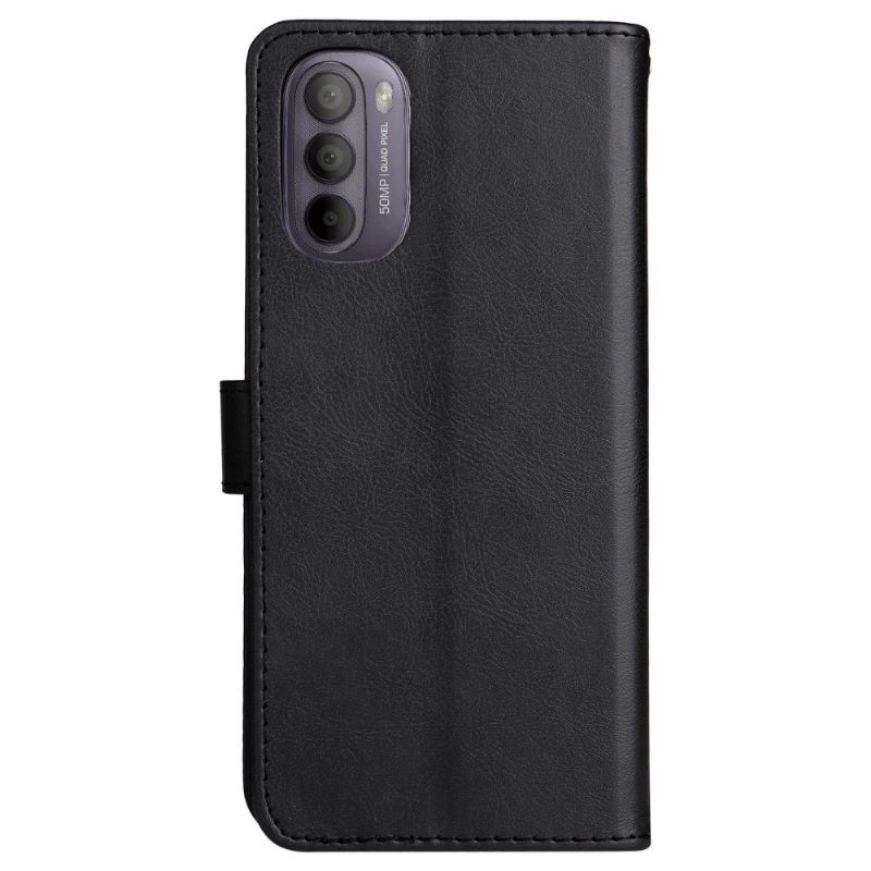 Folio-hoesje voor Motorola Moto G31 / Moto G41 Met Ketting Sylvette