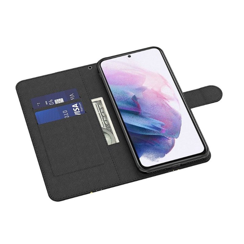 Folio-hoesje voor Motorola Moto G31 / Moto G41 Neergestreken Panda