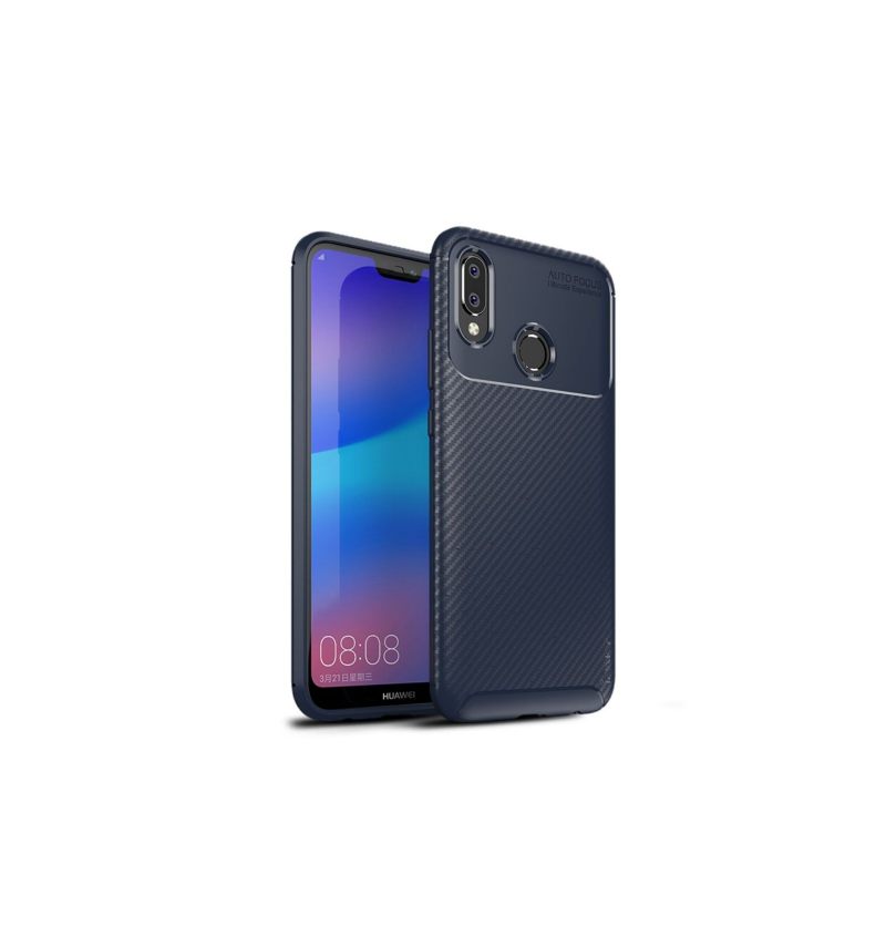 Hoesje voor Huawei P20 Lite Karbon Classy In Gel