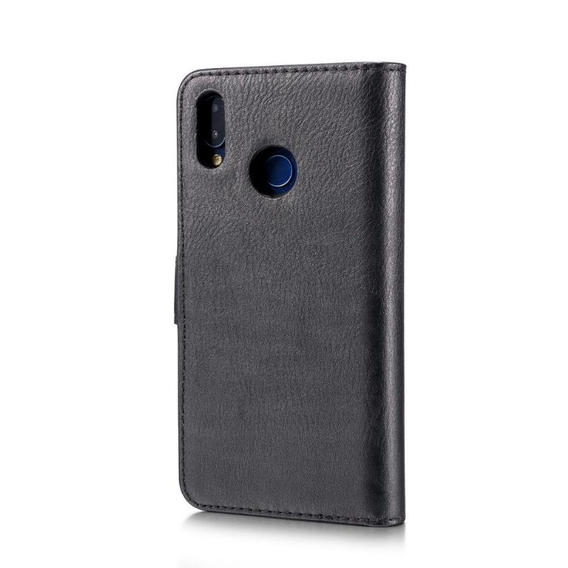 Telefoonhoesje Leren Hoesje voor Huawei P20 Lite Bescherming 2 in 1 En Afneembare Shell