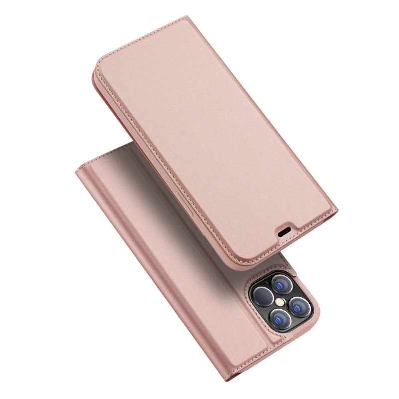 Cover voor iPhone 12 Pro Max Anti-fall Zakelijk Satijneffect