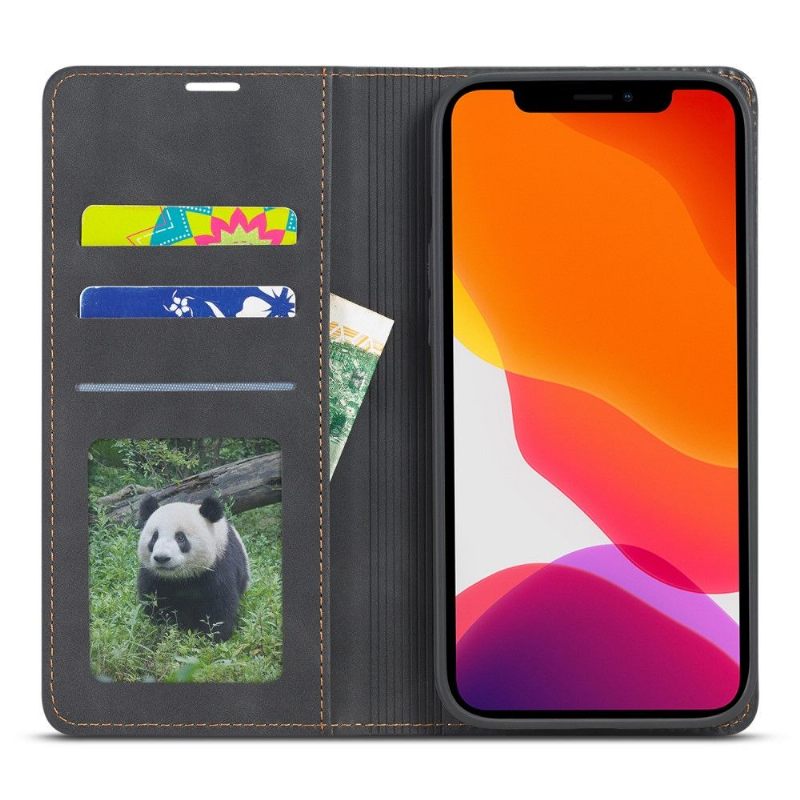 Flip Case voor iPhone 12 Pro Max Forwenw Kunstleer