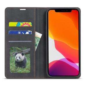 Flip Case voor iPhone 12 Pro Max Forwenw Kunstleer