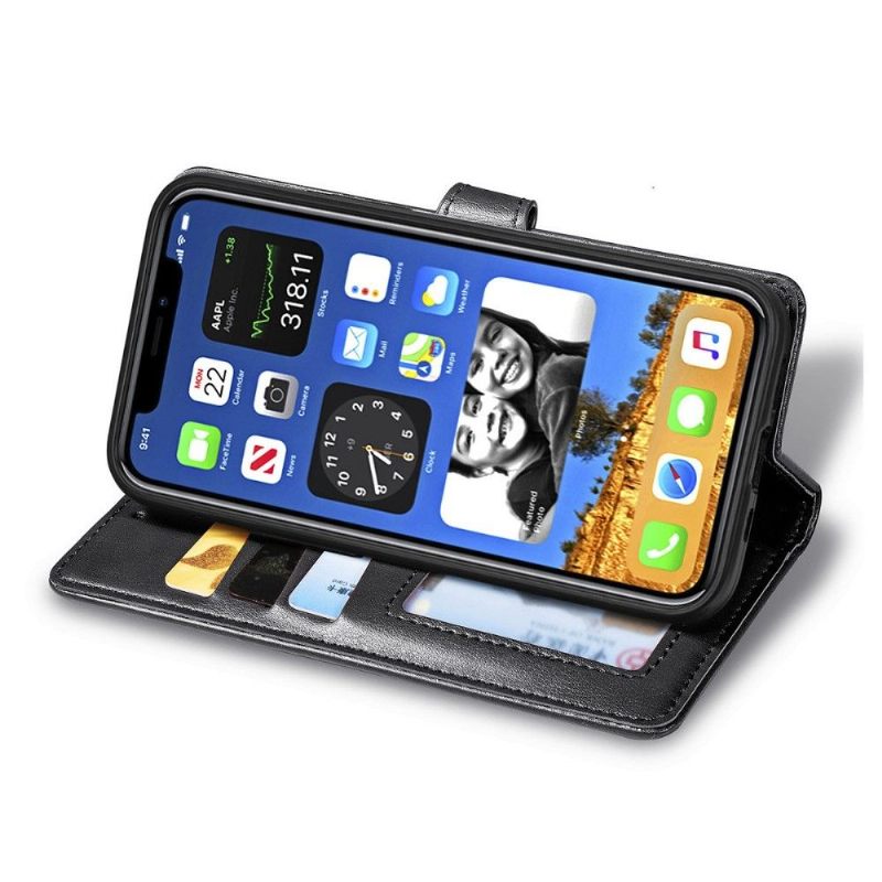 Flip Case voor iPhone 12 Pro Max Indila Kunstleer
