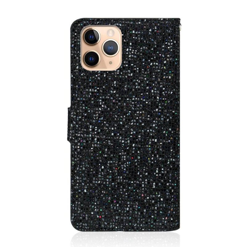 Folio-hoesje voor iPhone 12 Pro Max Glitterkaarthouder