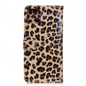 Folio-hoesje voor iPhone 12 Pro Max Luipaard