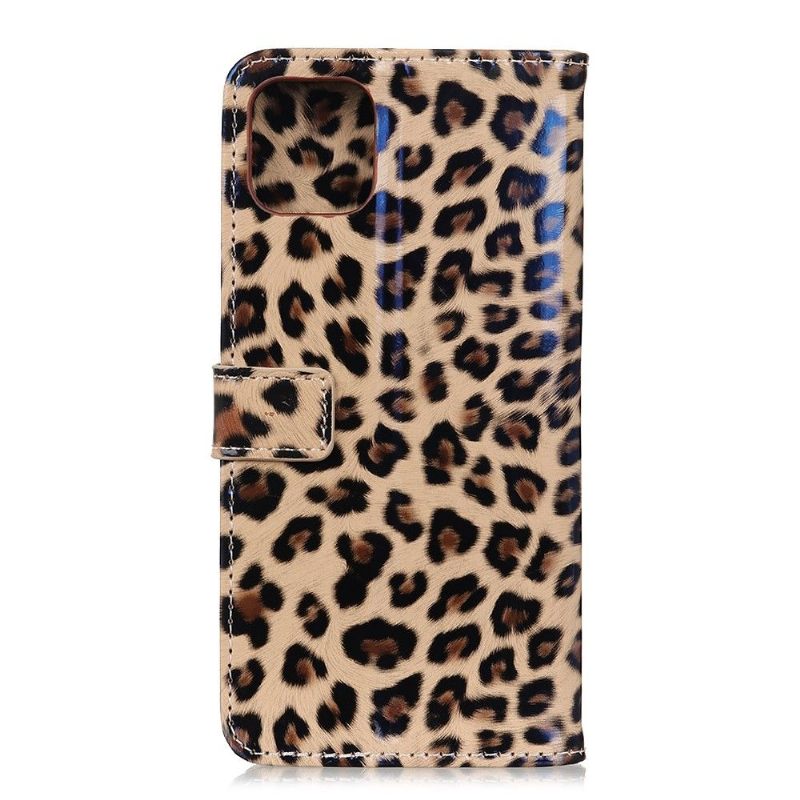 Folio-hoesje voor iPhone 12 Pro Max Luipaard