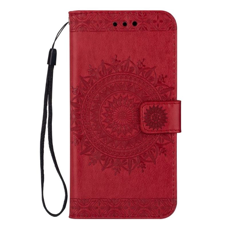 Folio-hoesje voor iPhone 12 Pro Max Met Ketting Mandala