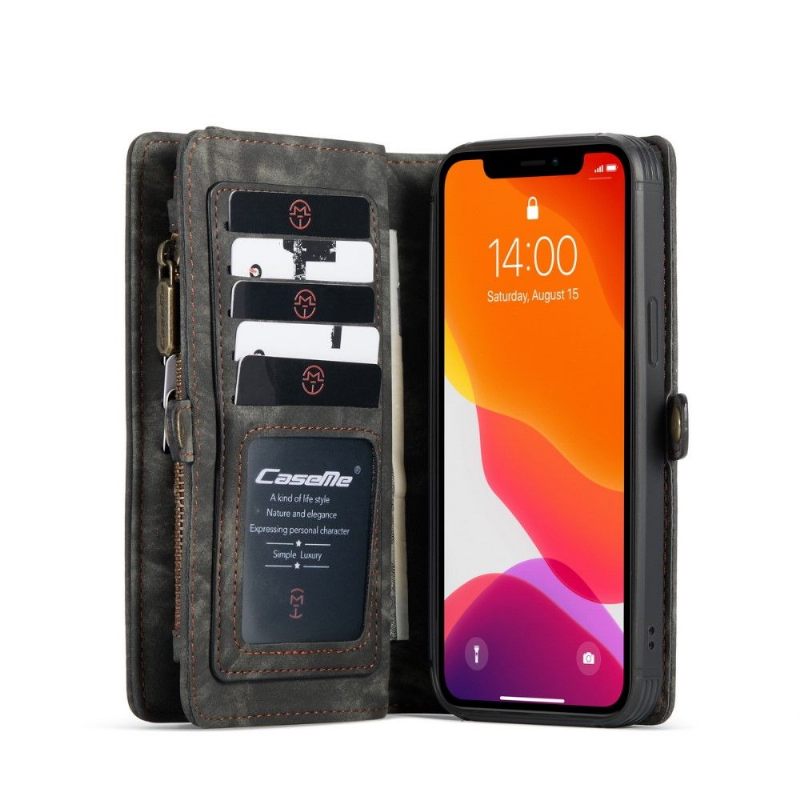 Hoesje Flip Case voor iPhone 12 Pro Max 2 in 1