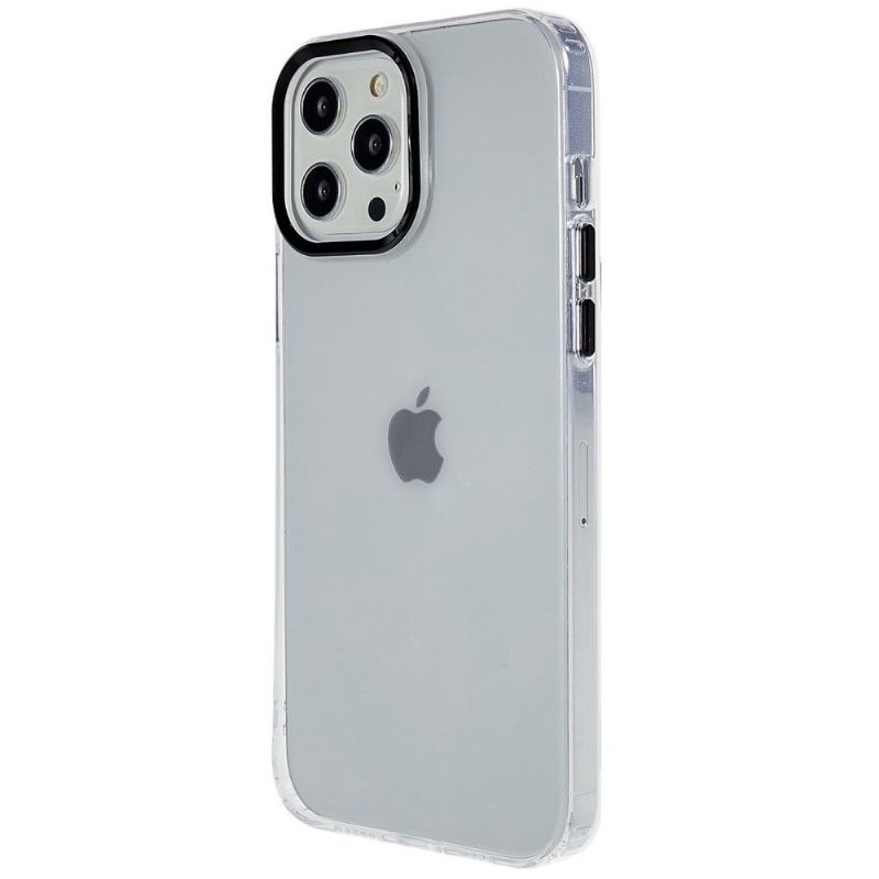 Hoesje voor iPhone 12 Pro Max Bescherming Hoesje Siliconen Rand