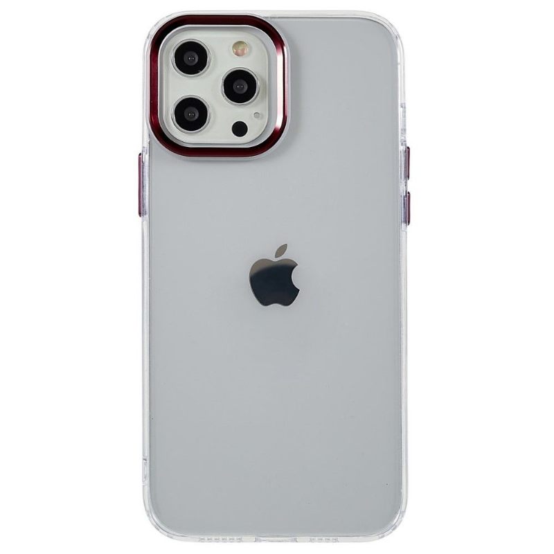 Hoesje voor iPhone 12 Pro Max Bescherming Hoesje Siliconen Rand