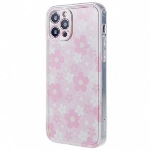 Hoesje voor iPhone 12 Pro Max Daisy Illustratie