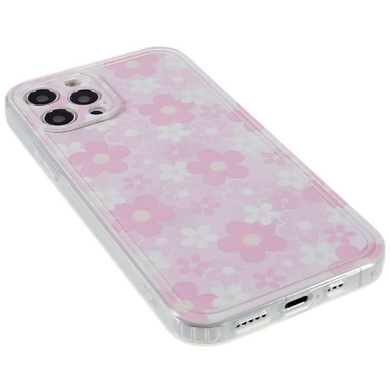 Hoesje voor iPhone 12 Pro Max Daisy Illustratie