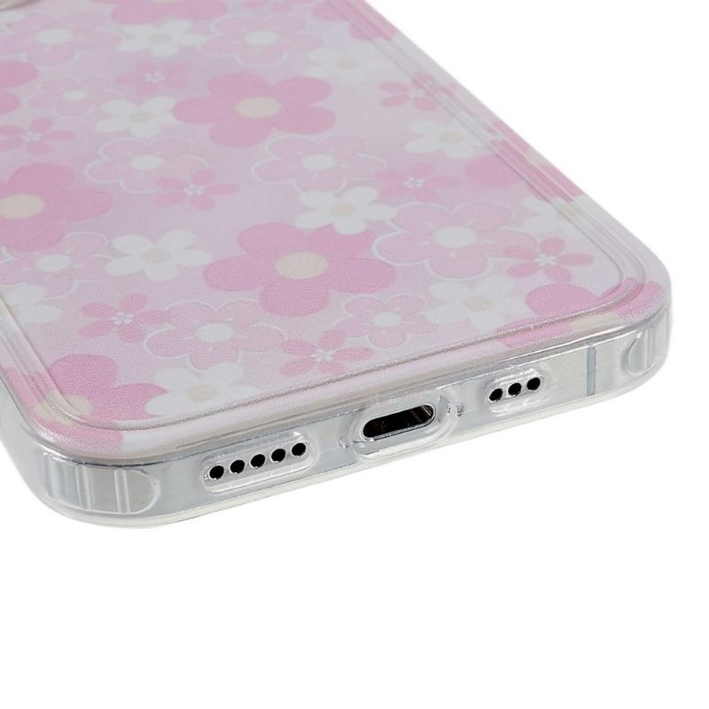 Hoesje voor iPhone 12 Pro Max Daisy Illustratie