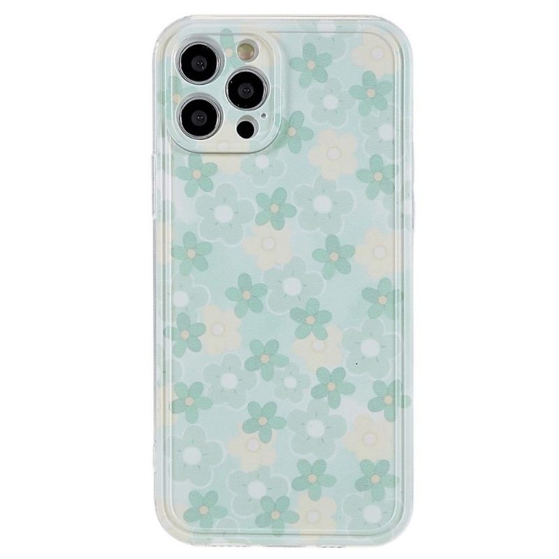 Hoesje voor iPhone 12 Pro Max Daisy Illustratie