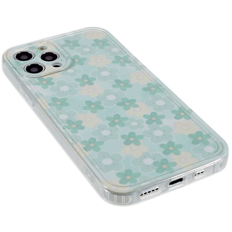 Hoesje voor iPhone 12 Pro Max Daisy Illustratie