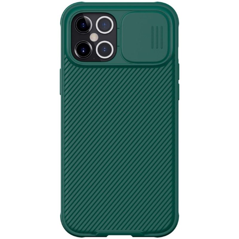 Hoesje voor iPhone 12 Pro Max Met Achterste Lensdop